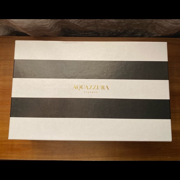 BNWB  Aquazzura Bangle Rainbow Cork Wedge Mules - Picture 7 of 7